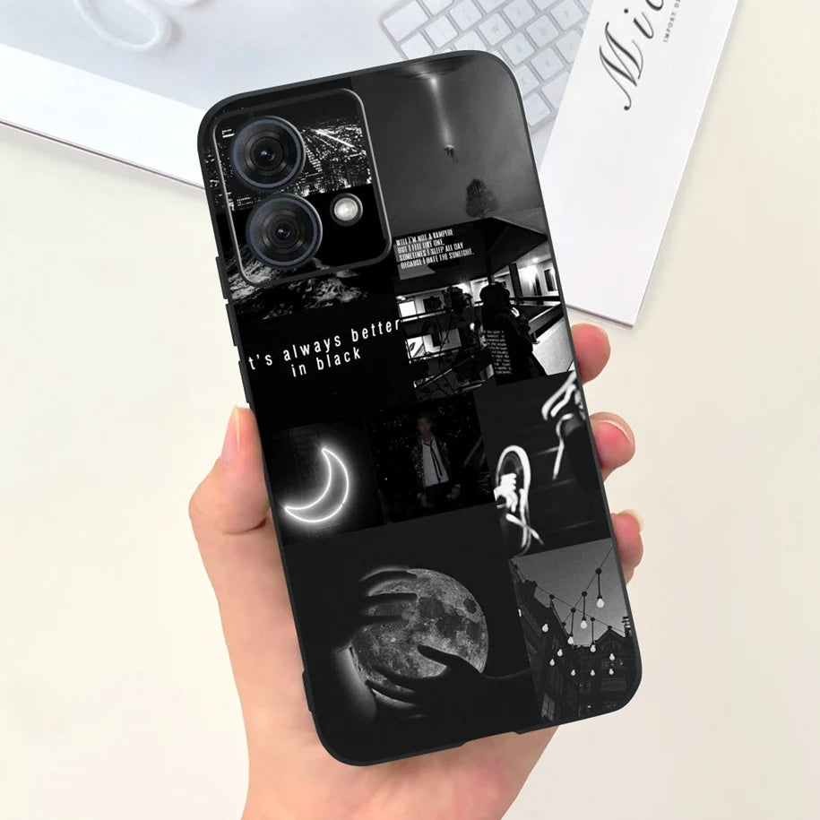 For Motorola Moto G54 Case Moto G84 Phone Cover Cute Astronaut Slim TPU Soft Silicone Funda For MotoG54 MotoG84 5G XT2343-1 Capa