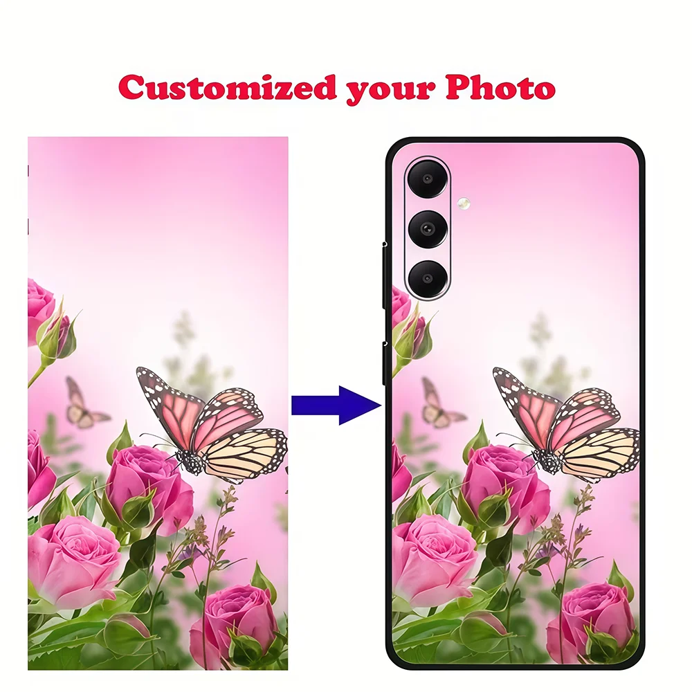 Customized Case For Samsung Galaxy S26 S25 S24 S23 S22 S21 S20 Plus FE Ultra A52 A53 A54 S10 Note 20 10 Personaliz Picture Cover