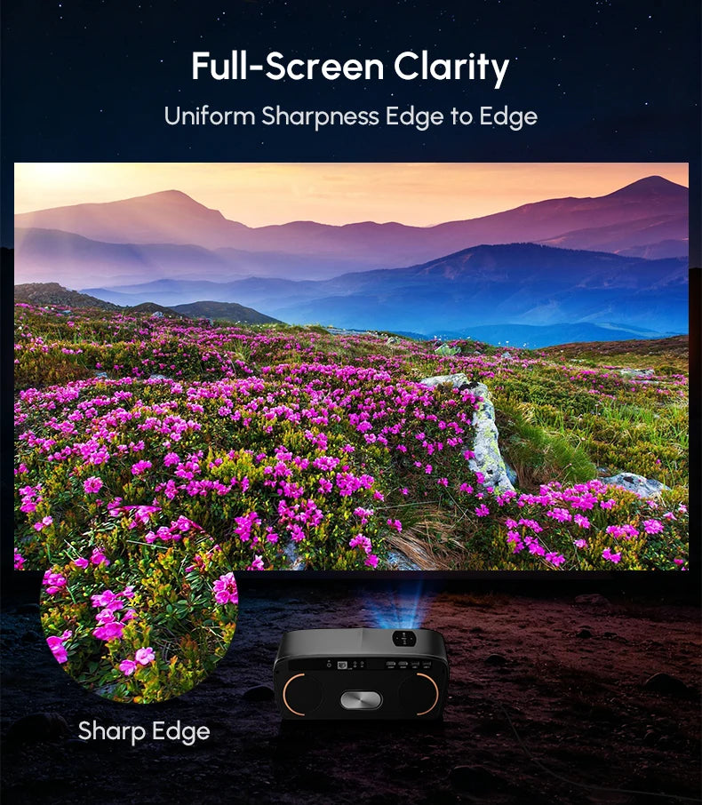 New 4200ANSI 1000D Google TV Projector 4K Supported Netflix Certified Auto Focus Home Theater HiFi Stereo with Dual Mic 2026