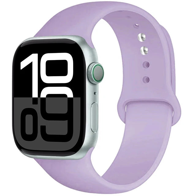 Silicone Band For Apple Watch straps 45mm 44mm 40mm 41mm 42mm-46mm sport bracelet iwatch series 8 7 6 5 SE 9 10 11 Ultra 2 49mm