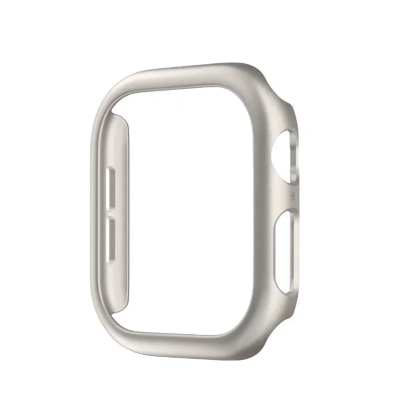 Hard Pc Bumper Case For Apple Watch case 41mm 45mm 46mm 44mm Cover No Screen Protector Accessories iWatch Series 12 11 10 8 9