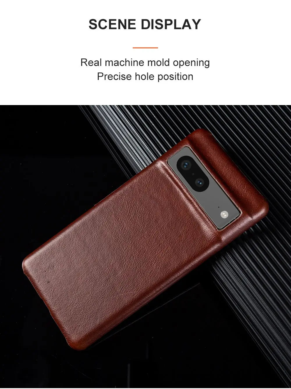 For Google Pixel 7 Case Luxury Oil Wax Genuine Leather Cover Pixel 6A 8Pro 7Pro 5A Capa Protective Etui Back Coque Carcasa Shell