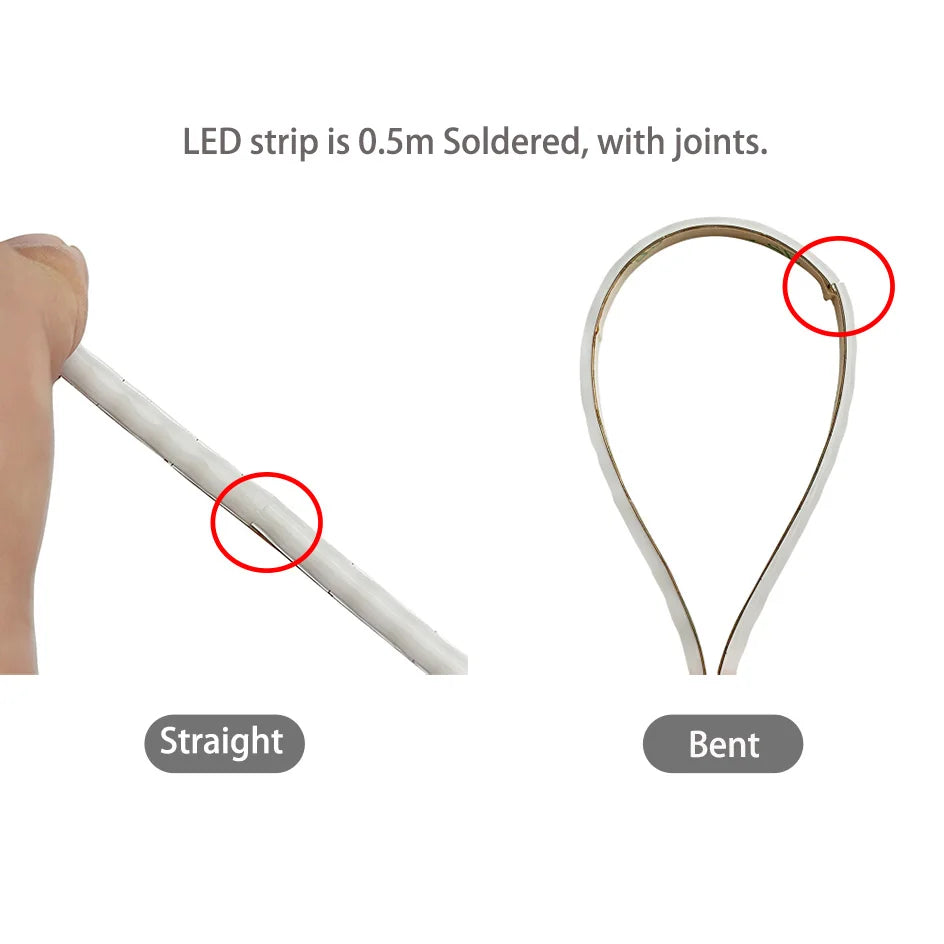 COB Smart LED Strip Light DC 5V 12V Individually Addressable 160LED Dream Colour 5mm RGB Pixel LED Tape Ribbon DIY Dimmable
