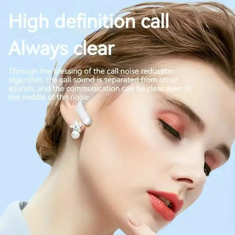 JS 59 Hi-Res Audio Wireless Bluetooth Earphones Touch Control HD Clear Call TWS Gaming Earbuds