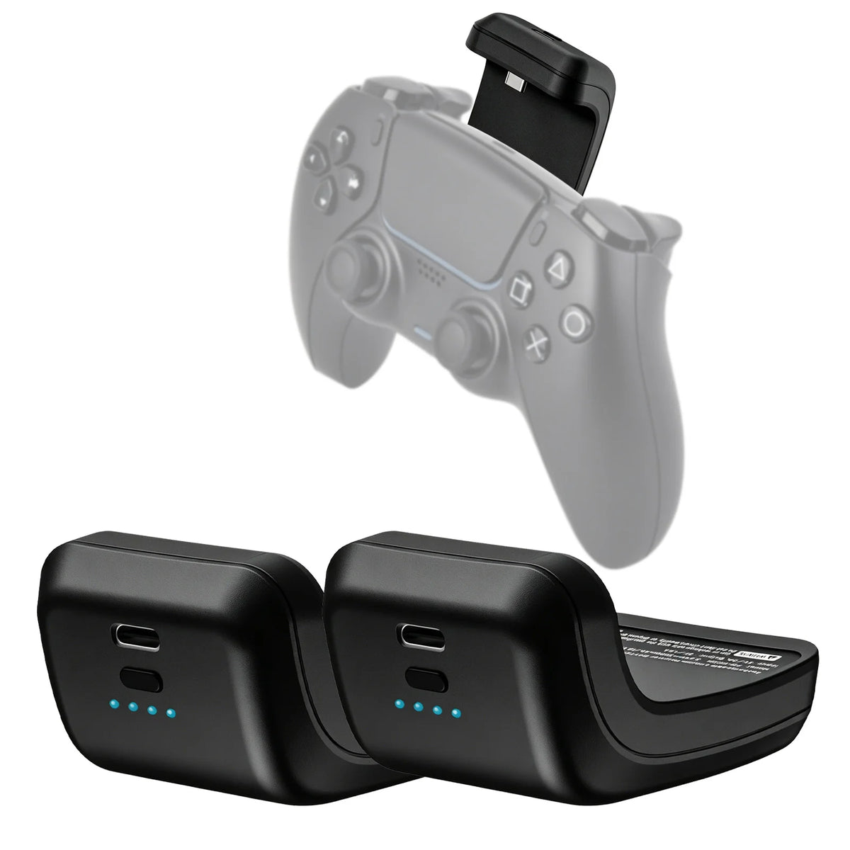 3000mAh PS5 Controller External Battery Pack for Sony Playstation 5 DualSense CFI-ZCT1W Wireless Gamepad LIP1708