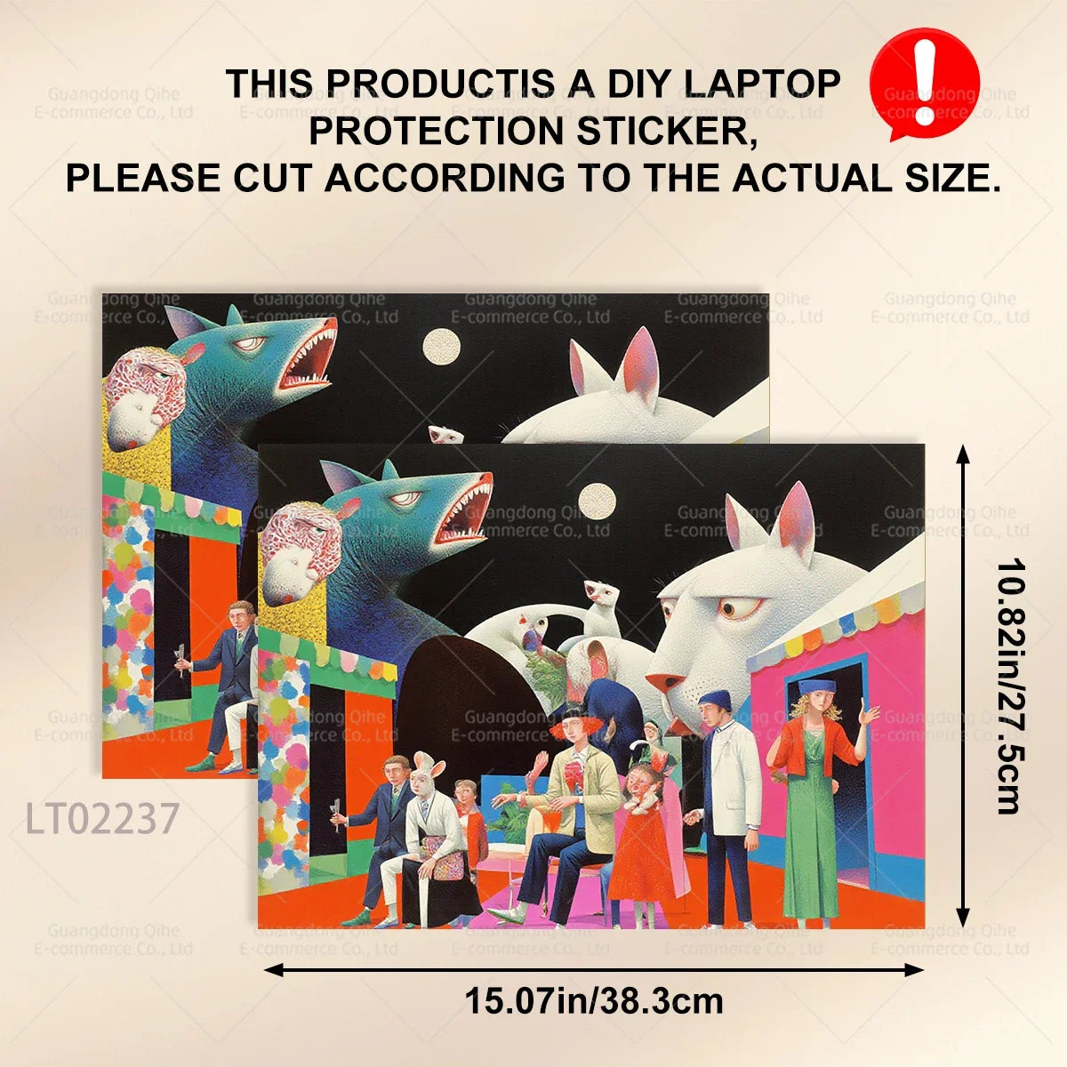 2 PCS Removable Flower Stickers for Laptop PVC Aesthetic Decals Self-Adhesive Peel Off No Residue Tablet Skin MacBook Skin