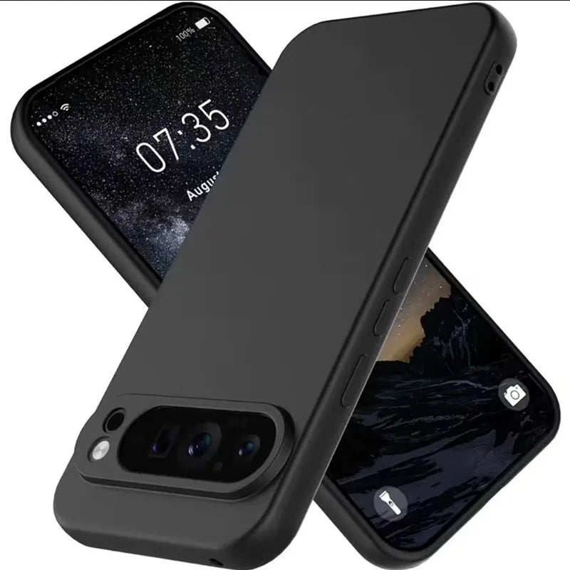 Latest Liquid Silicone Phone Case Compatible With Google Pixel 6 7 8 9 10 11 11 Pro Xl All Inclusive Anti Fall Frosted Soft Shel