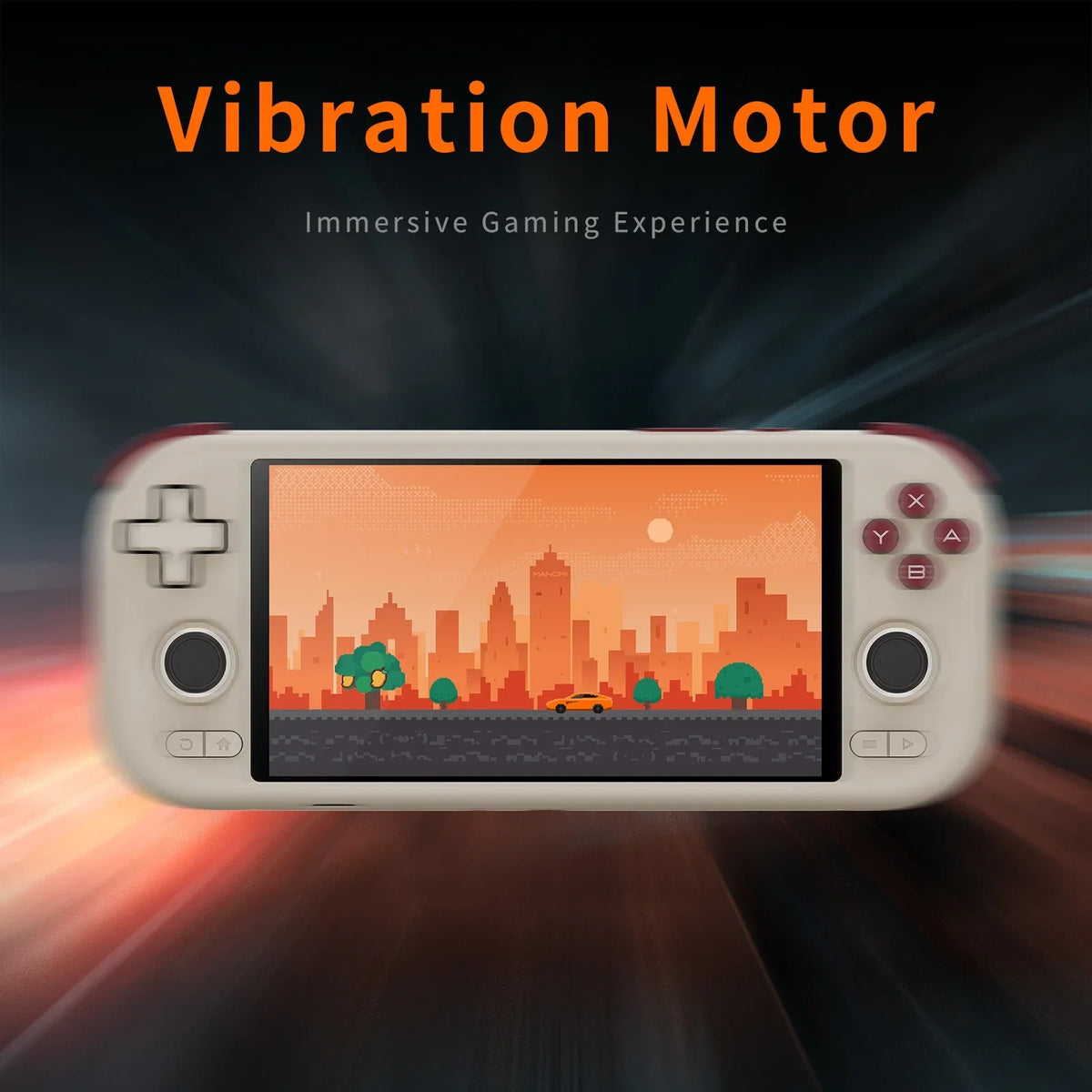 MANGMI AIR X Handheld Game Console Qualcomm Snapdragon 662 5.5'' Touchscreen Android 14 Active Cooling Fan 15W Fast Charging RGB