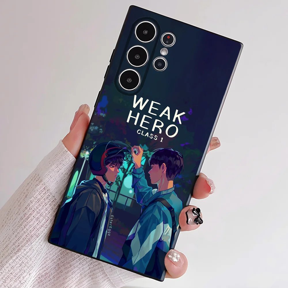 W-Weak Hero Class 1 2 TV Phone Case For Samsung S Series S21 S22 S23 S24 S25 FE Plus Ultra TPU Soft To Skin-friendly Case