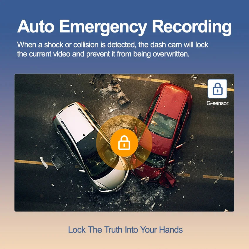 HD1080P 4channels Dashcam 2inch IPS Car Camera Night Vision Recording Auto DVR Loop Dash Recorder Vehicle Accessories