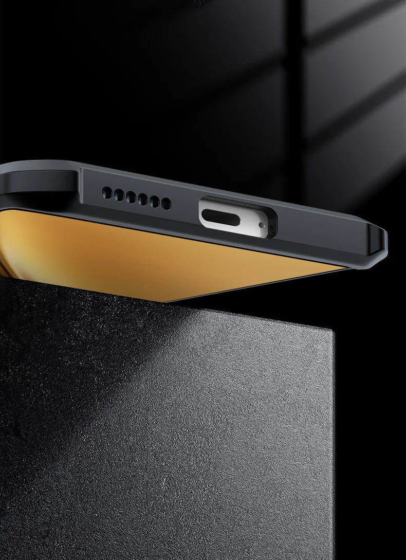 Xundd For VIVO X300 Pro X300 Ultra Case, Airbag Anti-drop Shell PC+TPU Back Stripes Transparent Cover With Magnetic Stand