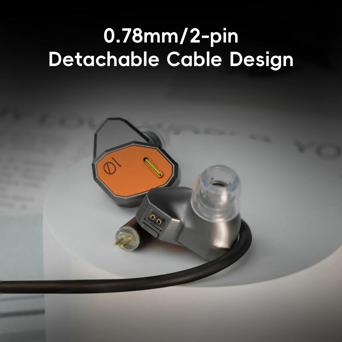 HiBy Yacht10 Dynamic Mg & Al Alloy Dome Polymer Diaphragm Dual Magnetic Core 1.2T Magnetic Force Coaxial Cable IEM Earphones