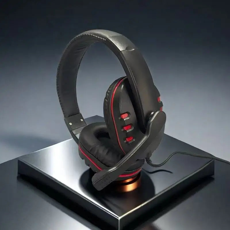 7260 Wired Headphones with Microphone,Suitable for work meetings、Study Recording、Entertainment Games,Compatible:PS4/PS5/Xbox One