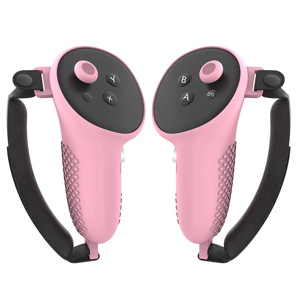 Silicone Protective Case For Meta Quest 3 VR Touch Controller Silicone Cover Skin Handle Grip VR Accessories