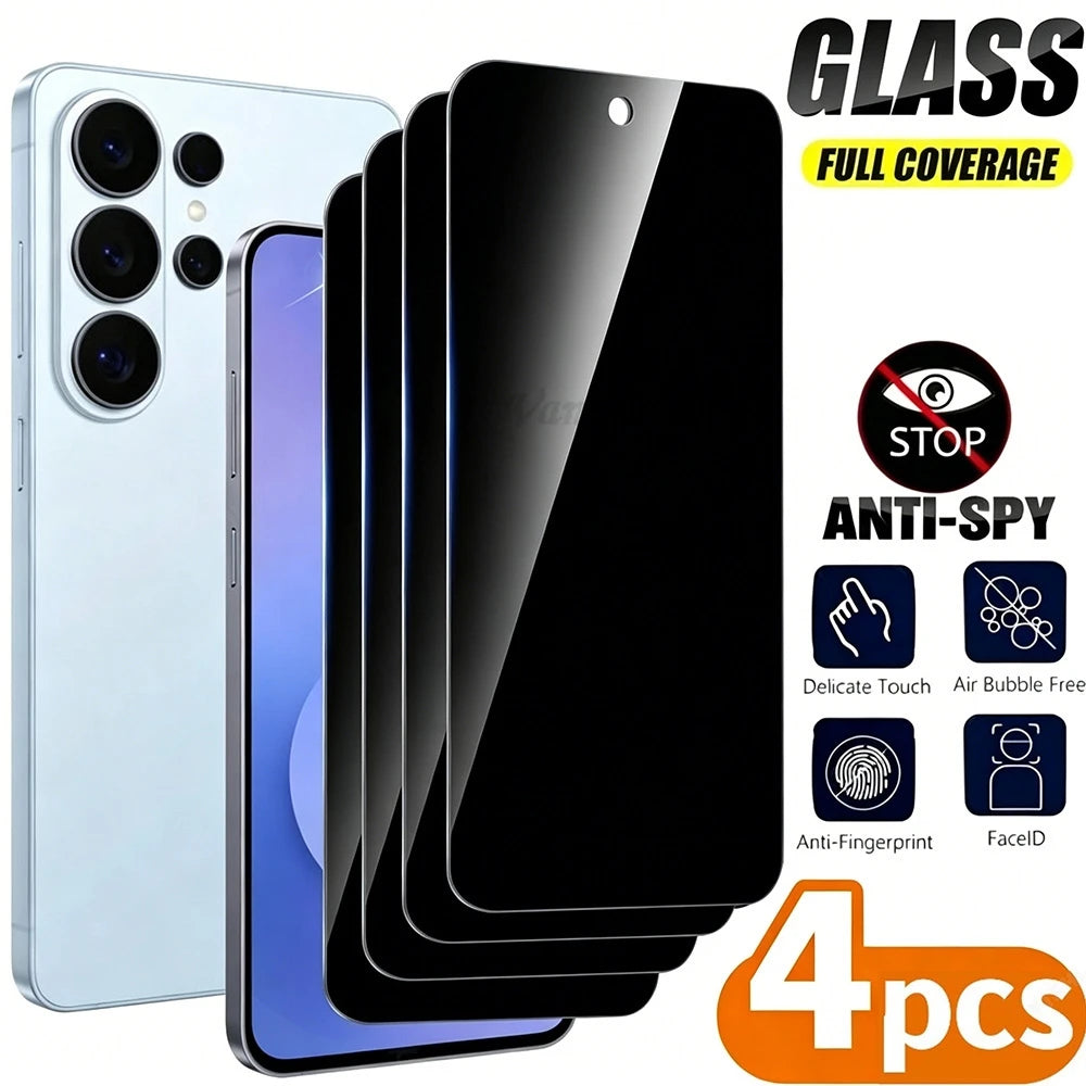 Anti-Spy Tempered Glass For Samsung A57 5G A 57 A56 A55 A37 A36 A35 A53 A54 A52S 5G A51 A17 A07 A16 A15 Privacy Screen Protector