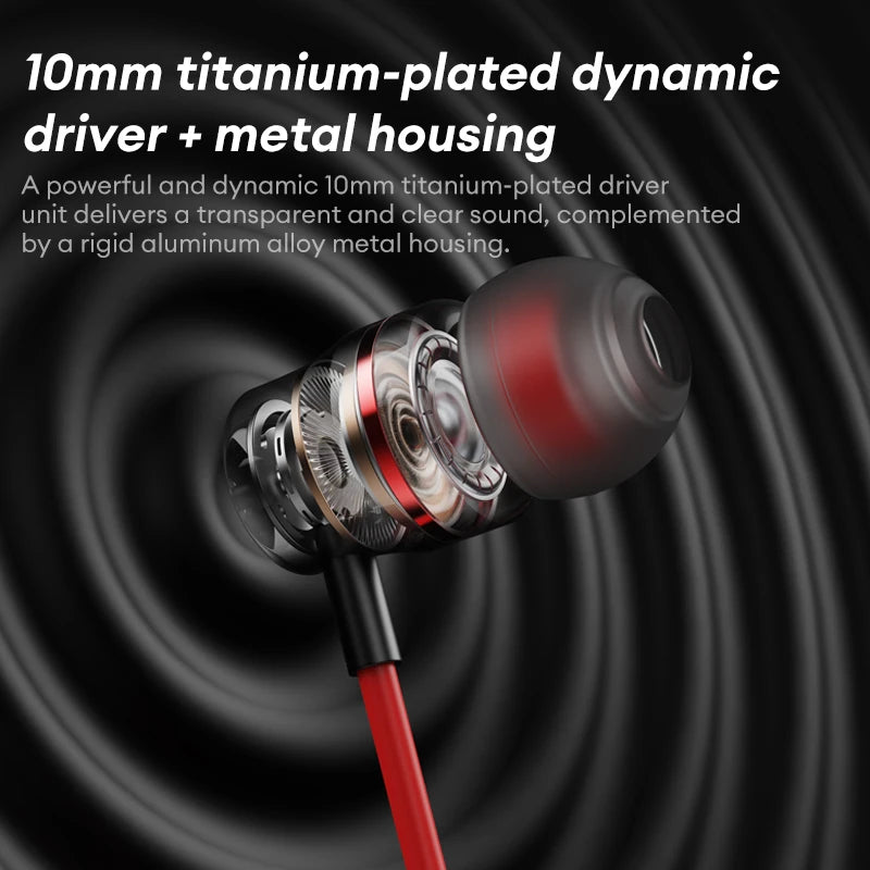 Lenovo YF38 Wired Earphones Type-C/3.5mm Gaming Headphones HiFi-level Dynamic Sound Ultra-low Latency Earbuds W Mic Tangle-Free