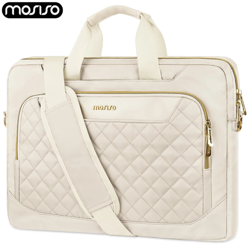 Laptop Shoulder Bag for MacBook Air Pro 15 16 M4 M3 M2 M1 Laptop Handbag Dell HP Acer Asus Notebook Messenger Sleeve Briefcase