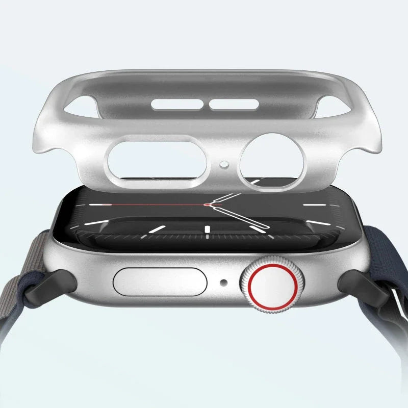 Hard Pc Bumper Case For Apple Watch case 41mm 45mm 46mm 44mm Cover No Screen Protector Accessories iWatch Series 12 11 10 8 9