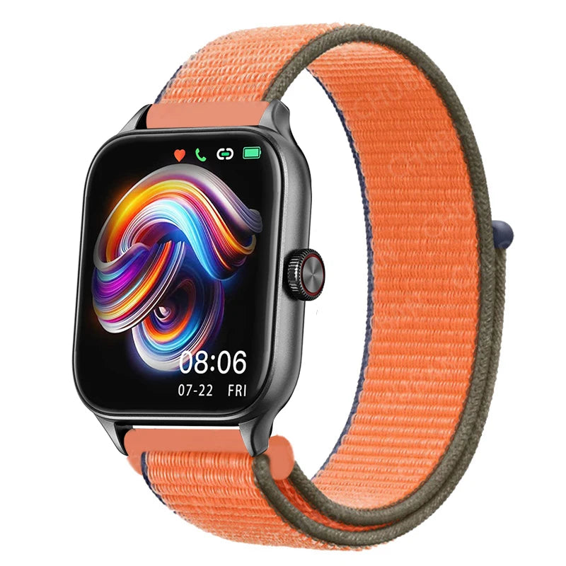 Nylon Loop Band For Amazfit GTS 4/3/2e Mini/GTR 4/3/2e/Balance/Stratos 20/22mm Watch Bracelet for Correa Amazfit Bip 5-6 Straps