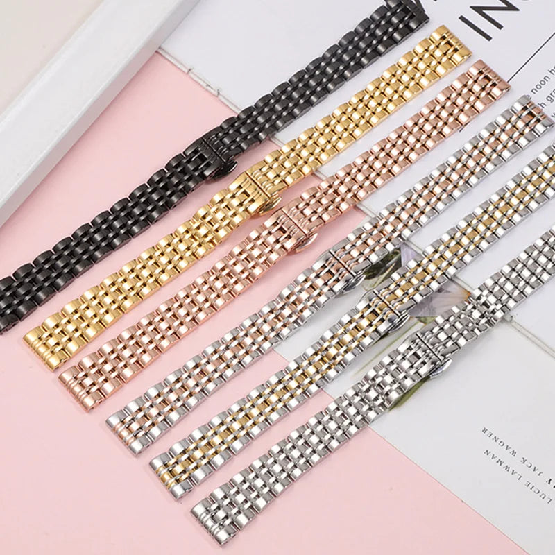 For Garmin Lily2 New Watchband Quick Women's Watch Metal Stainless Steel Lily 2 Girls Smart Bracelet Fashion Strap 14mm