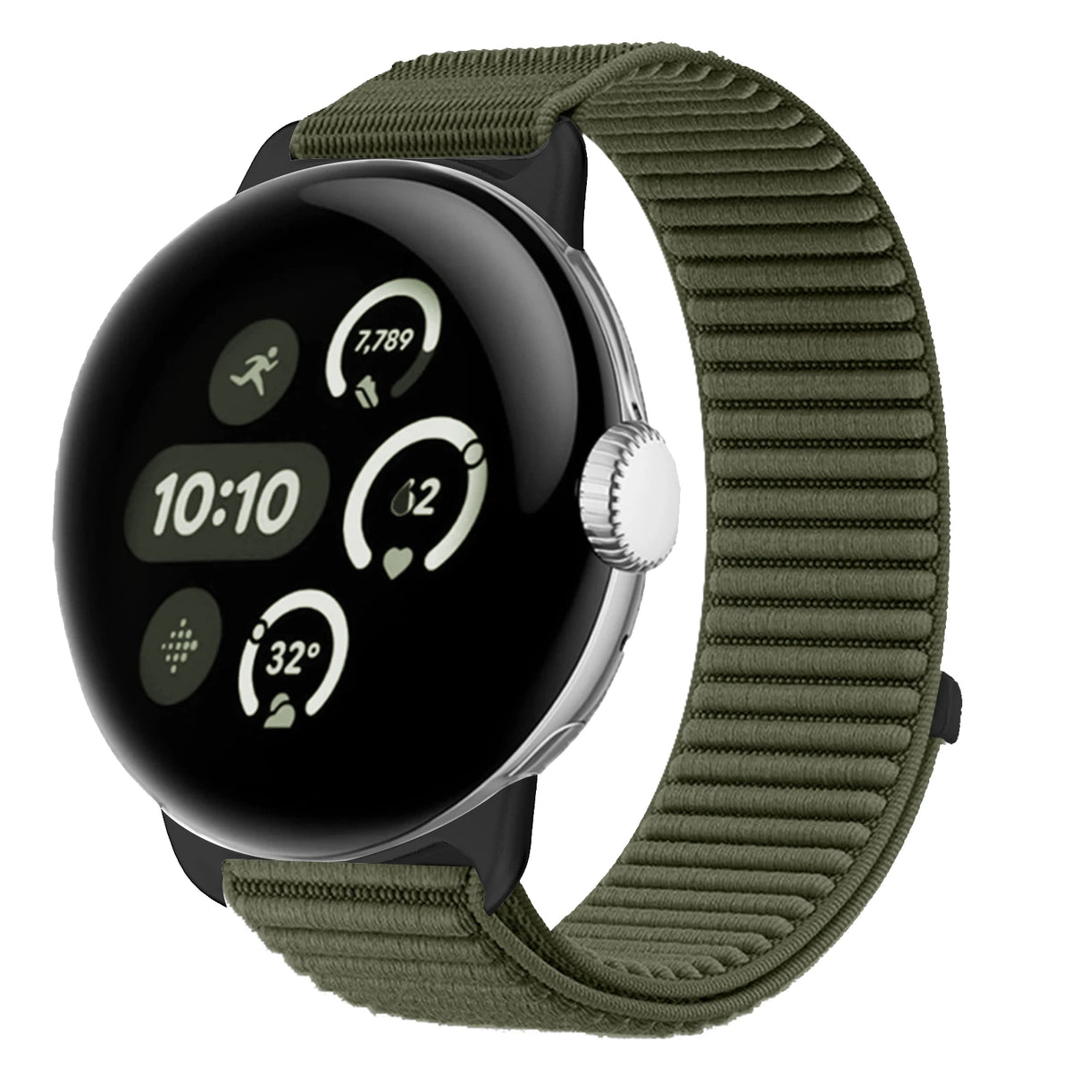 Nylon Loop Strap For Google Pixel Watch 5/4 41mm/45mm Sport Comfortable Wave Bracelet Wristband For Google Pixel Watch 3/2 Belt