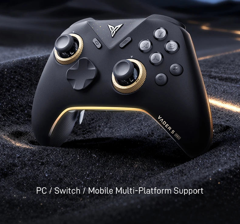 Flydigi Vader 5 Pro V2 Global Version Wireless Bluetooth Gamepad for PC NS Mobile + 2nd Gen Phone Holder | Phone User Optimized