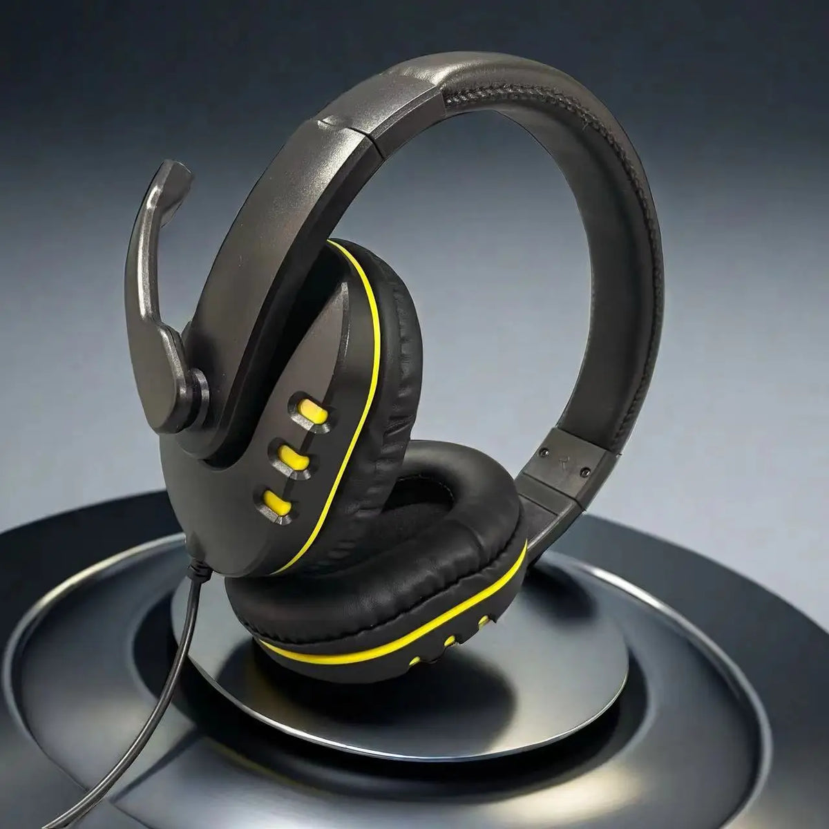 7260 Wired Headphones with Microphone,Suitable for work meetings、Study Recording、Entertainment Games,Compatible:PS4/PS5/Xbox One