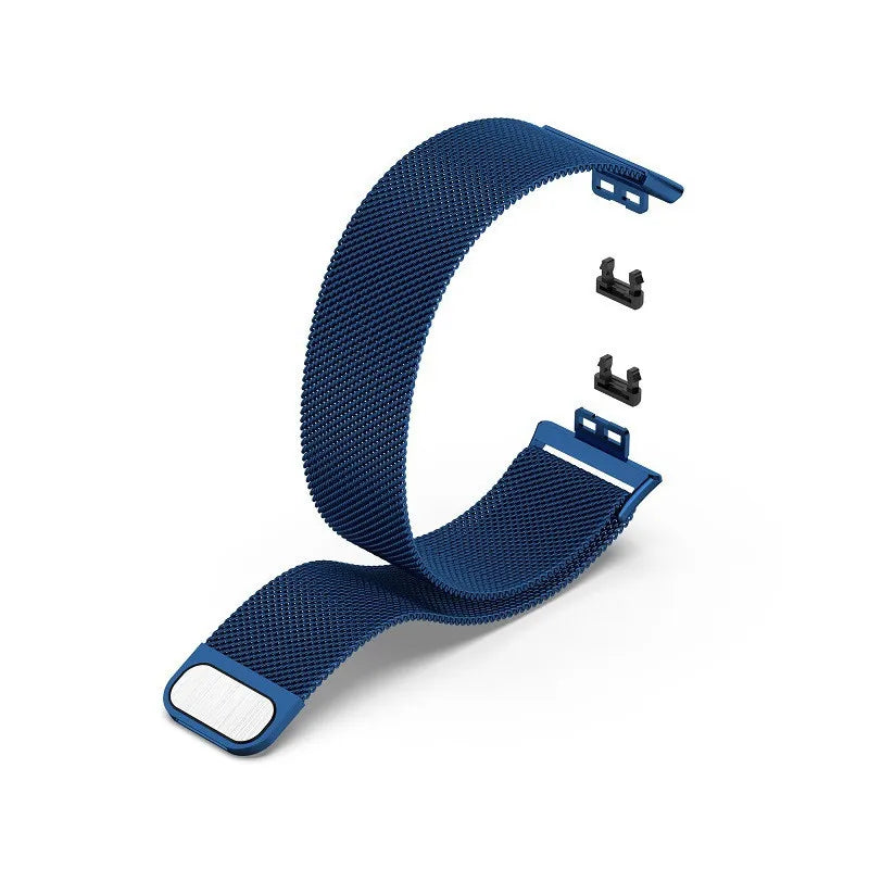 Magnetic Metal Strap For Huawei Smart Watch Fit 2 Stainless Steel Mesh Loop Bracelet Correa Huawei Fit Watch TIA-B19/B09