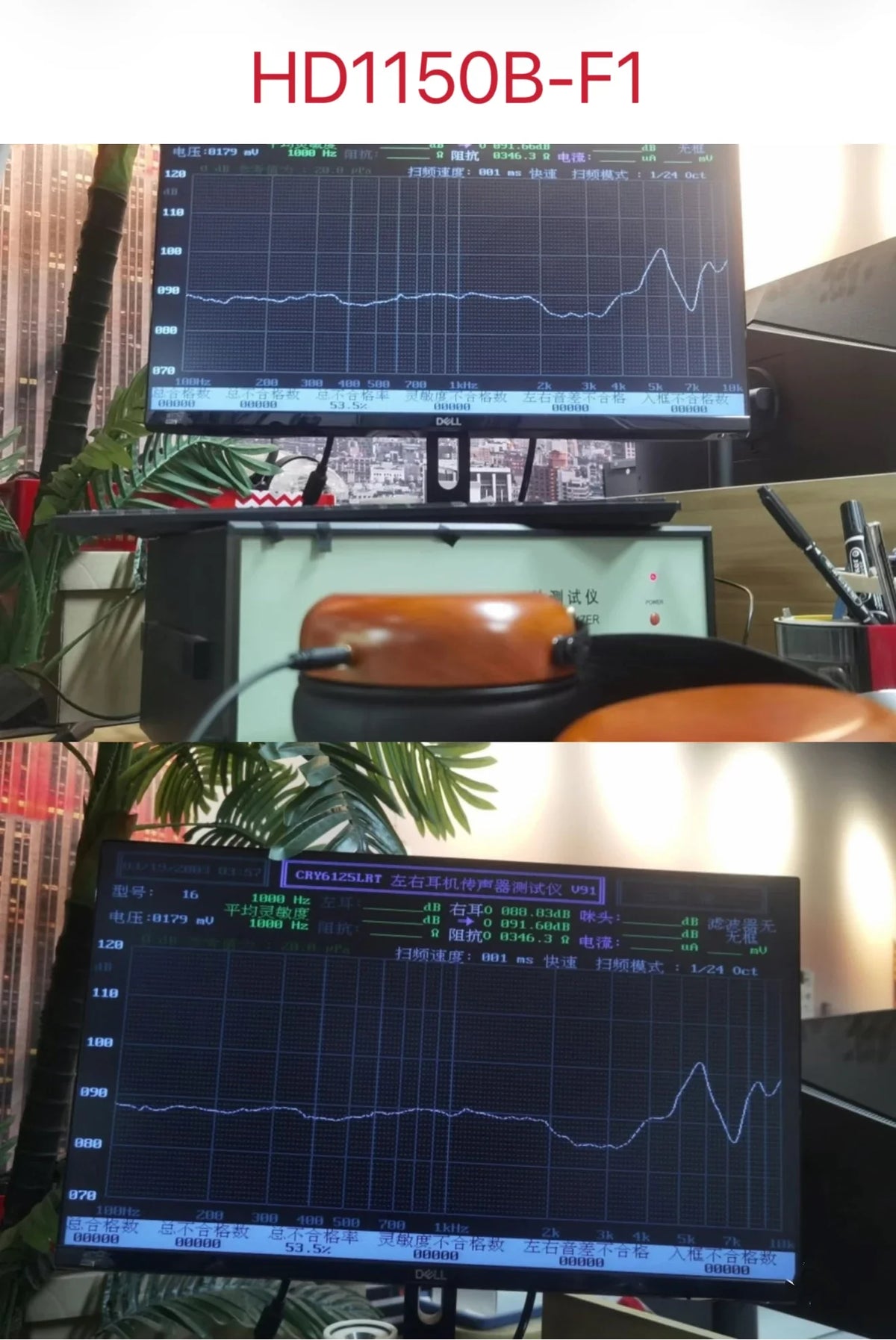 Closed-back Music Analysis Over-ear Headphones with 50mm Bio-diaphragm Monitoring Headsets