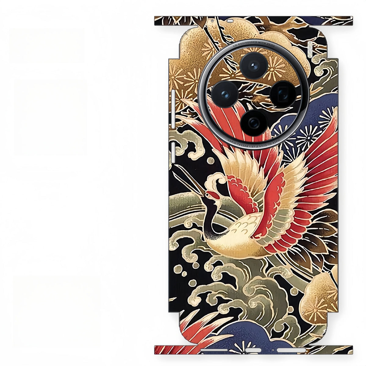 Colorful Sticker for VIVO X200 X300 PRO Back Screen Protector with Hing Side Skin Protective Film