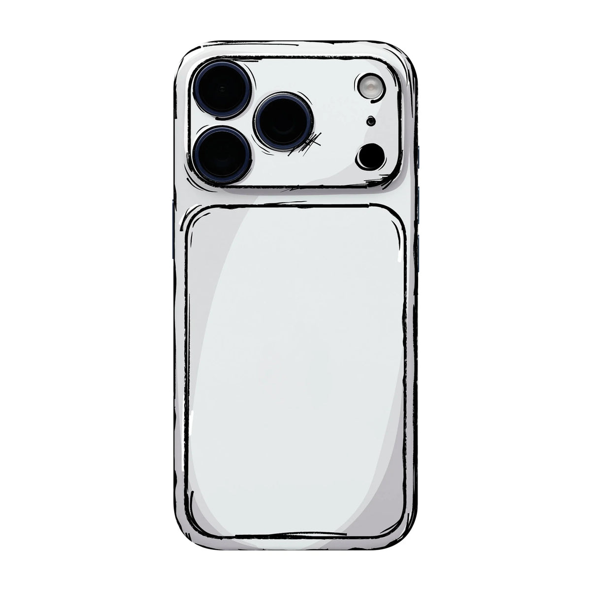 For Apple iPhone 17 16 15 14 IPhone13 Pro Max Full Body Wrap Decal Skin Plain Color Rear Protective Sticker Film