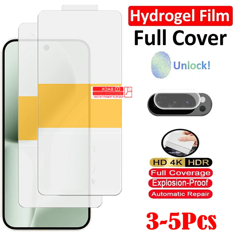 HD Hydrogel Film For Google Pixel 10 Pro 10 Pro XL Protective Screen Protector Film For Pixel 10 Pro Fold Soft Camera Film