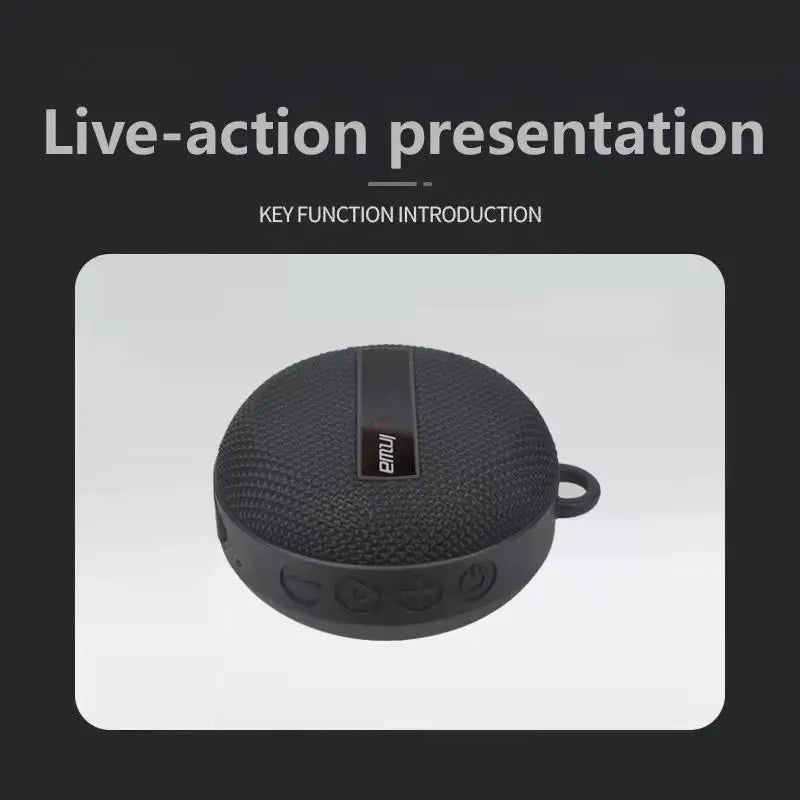 Caixa De Som Bluetooth Speaker Portable Sound Box Music Wireless Mini Subwoofer Column Bocina Blootooth Baffle Bicycle Bike Loud