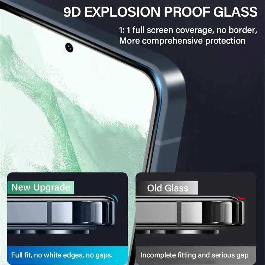 2PCS Fingerprint Unlocking Tempered Glass For Samsung Galaxy S25 S24 Ultra S25 S24 Plus Screen Protector For Samsung S24 S25