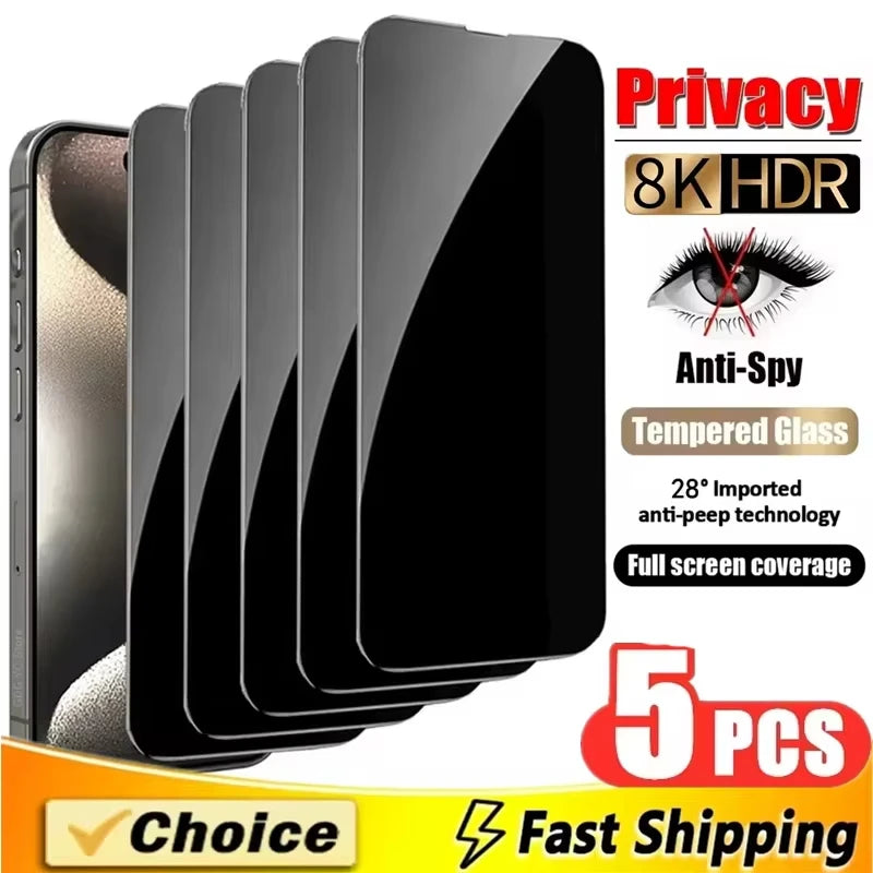 Anti Spy Tempered Glass For Samsung Galaxy S25 Ultra S24 FE S23 Plus S22 S21 S20 S10 Note 20 10 Lite Privacy Screen Protector