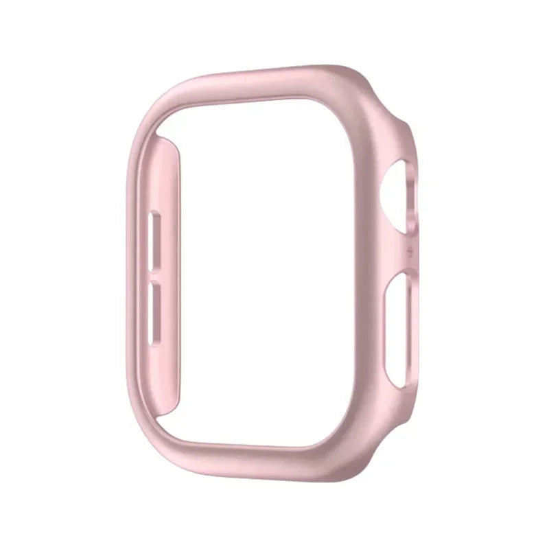 Hard Pc Bumper Case For Apple Watch case 41mm 45mm 46mm 44mm Cover No Screen Protector Accessories iWatch Series 12 11 10 8 9