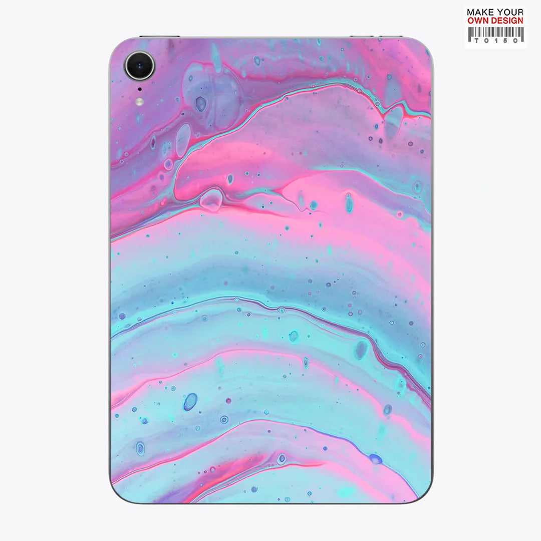 For iPad Pro 13 11 M4 Pro 12.9 2018 Mini 6 7 Full Cover Colorful Back Film Covers Decal Skin Protector Sticker