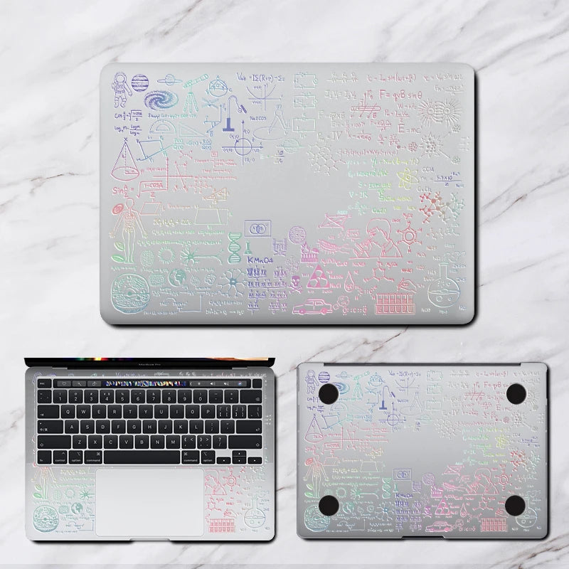 Laptop Skin Sticker for Macbook 13.3 inch Air Pro 2020 UA Print PET Protective Decal Sticker A2337 A2338 Anti-Scratch Waterproof