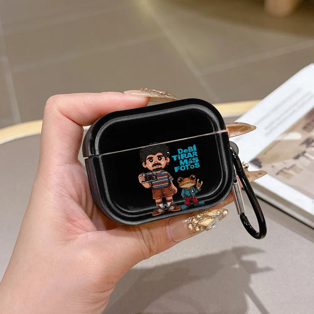 Singer B-Bad B-Bunny Translucent Silicone Case for Airpods 4 3 Pro 2 1 Wireless earphone Headphone Pro2 Protective Covers