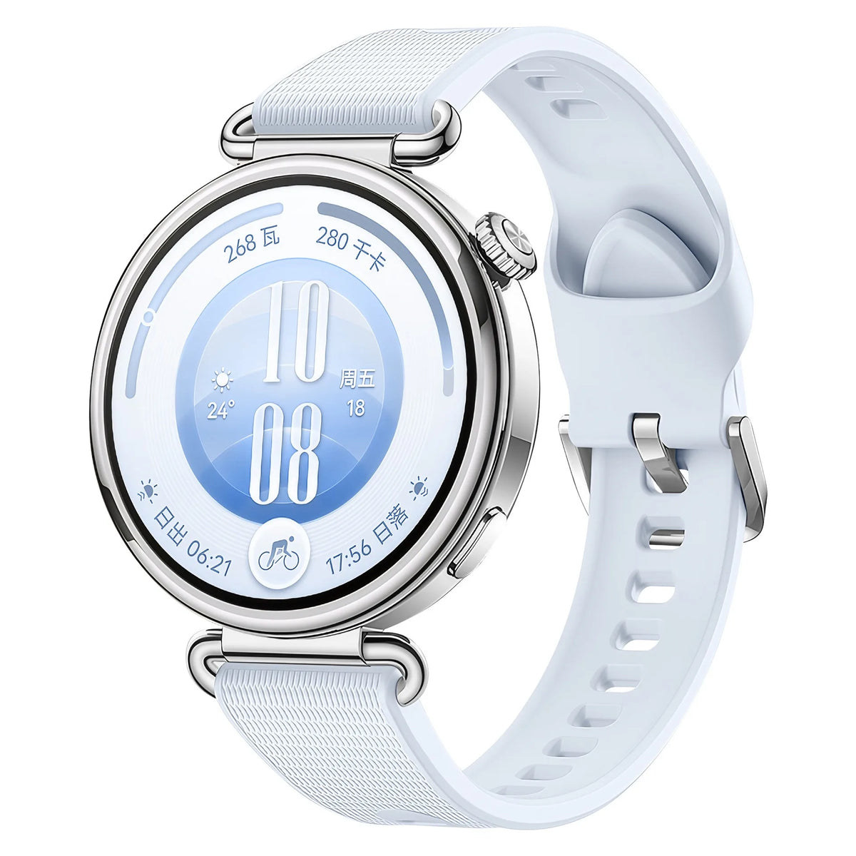 Original Silicone Strap for HUAWEI WATCH GT 7 41mm Sports Loop Replace Accessories Striped Pattern Band for Huawei GT 7 41mm