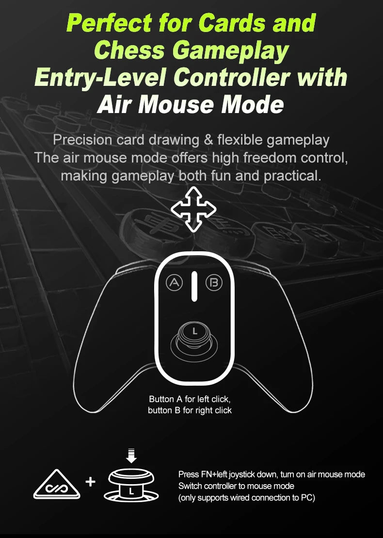 Pink Game Controller, Original PXN P5 Controller Supports Switch, iOS, Android, Computer PC, Built-in 2.4G Receiver