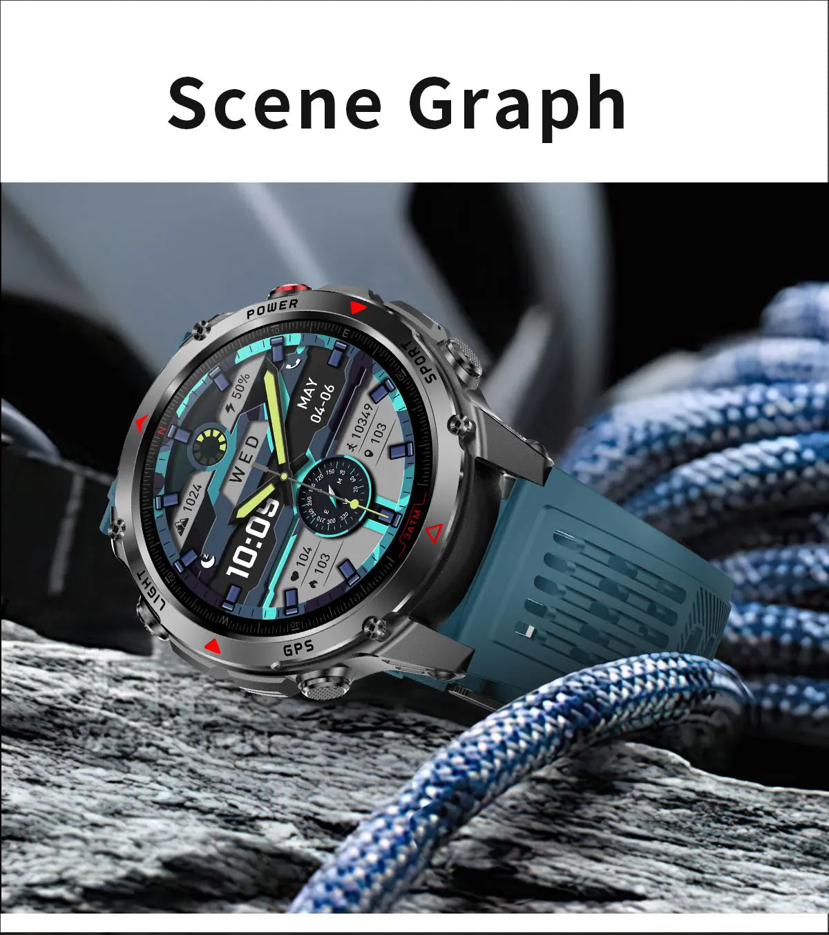 2026 New GPS Map Navigation Smart Watch Men Women Amoled Screen 3ATM Waterproof Sport SmartWatch Compass NFC BT Call Watches Men