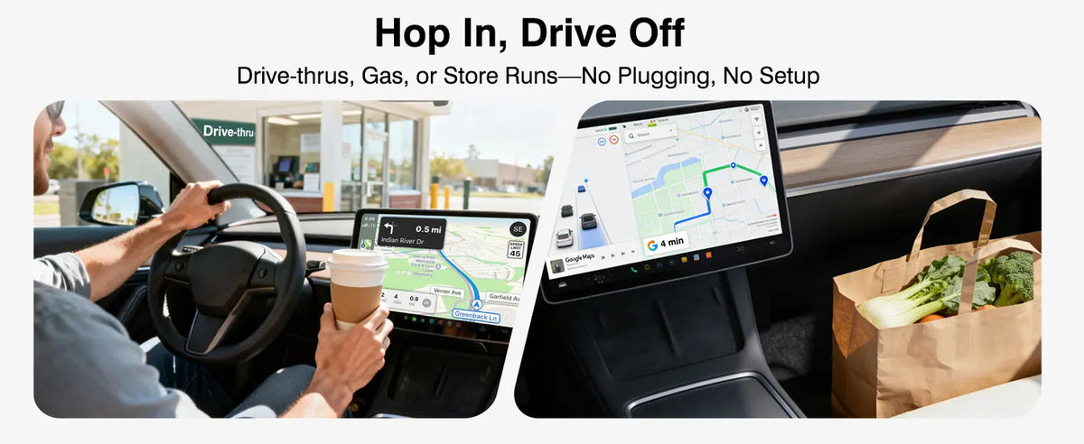 2026 Upgraded 2-in-1 Wireless CarPlay Adapter for iPhone & Android Auto, Plug and Play Wired to Wireless Dongle with Fast Auto-C