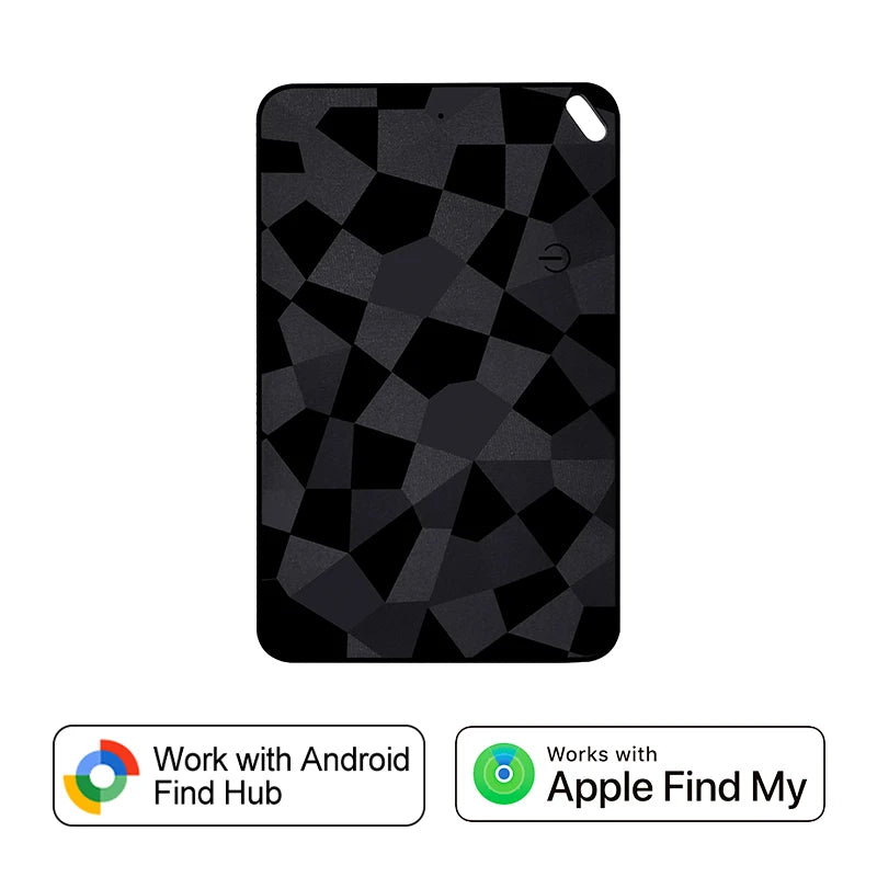 Smart Tag Wallet Tracker Card Dual System Anti-Lost GPS Tracker Item Finder Compatible With Google Find Hub & Apple Find My