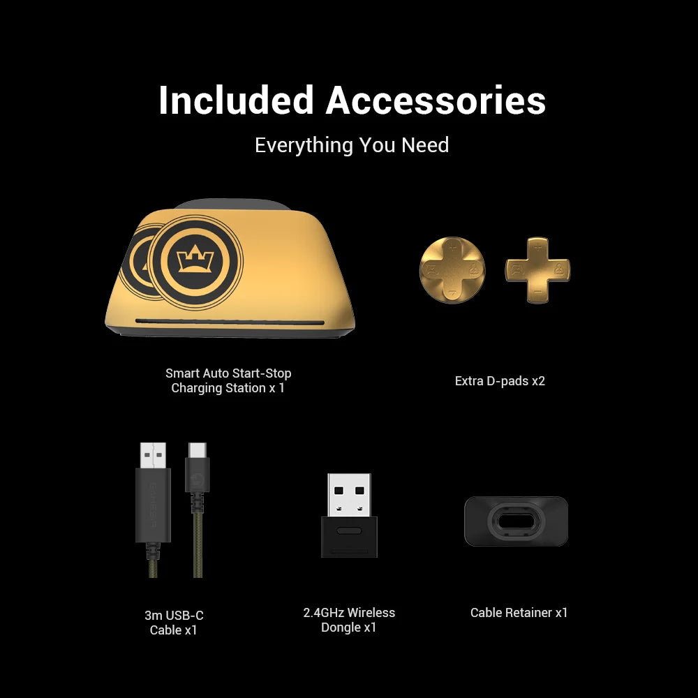 GameSir G7 Pro 8K Champion Edition Wireless Gaming Controller for Nintendo Switch 2, Android, iOS, PC, Steam, 8000Hz Gamepad
