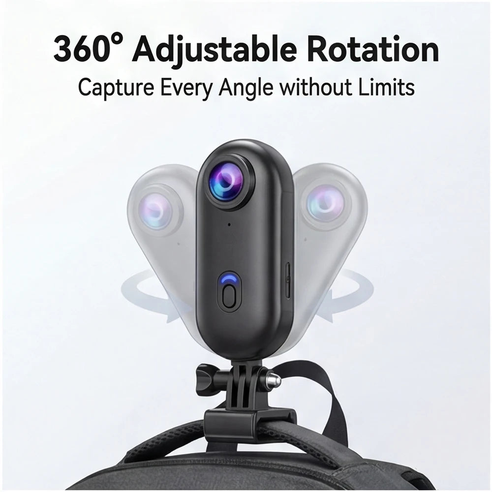 4K 1080P Mini Body Camera Helmet Handlebar Motorcycle Road Sport Cam Battery Body cam POV Vlog Sports Action Wifi H88 camera