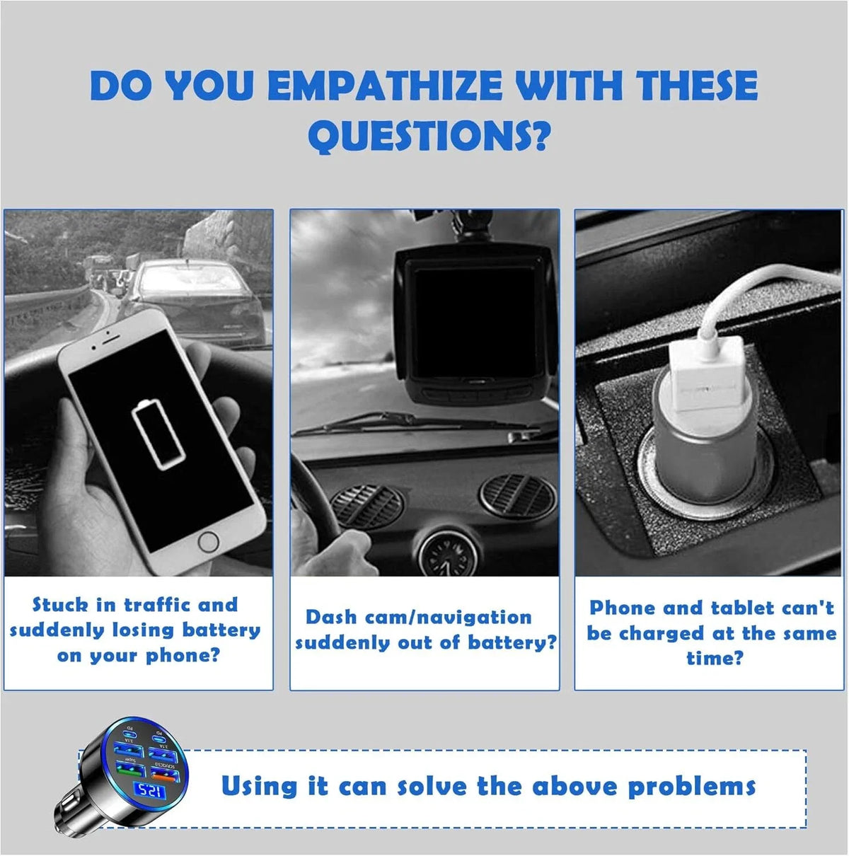 4 Port USB Car Charger Super Fast Charging Adapter For iPhone 17 16 For Samsung For Xiaomi Android Mobile Phones Car Charger
