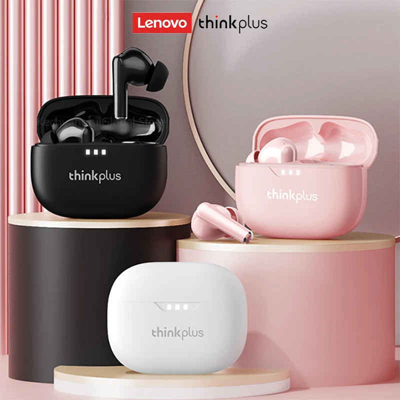 10pcs Lenovo LP3 Pro Wholesale 2pcs Original LP3 Pro Wireless Bluetooth Headphones HiFi Stereo Earbuds Noise Reduction With Mic