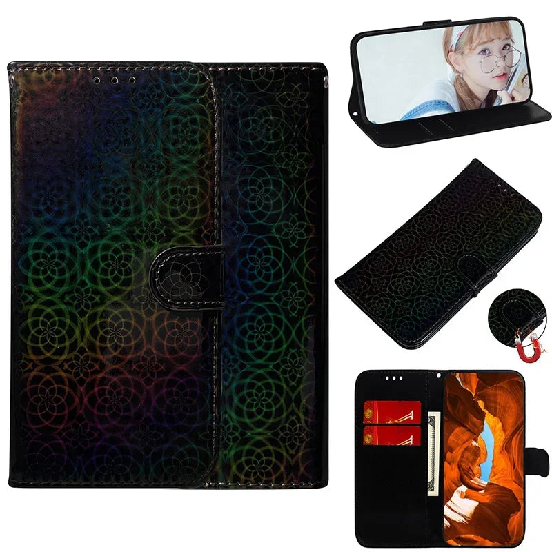 Stand Flip Wallet Case For Google Pixel 4 5 6 6A 8 8a 9 7 7A Pro Pixel 9 Pro 3A XL Leather Protect Cover