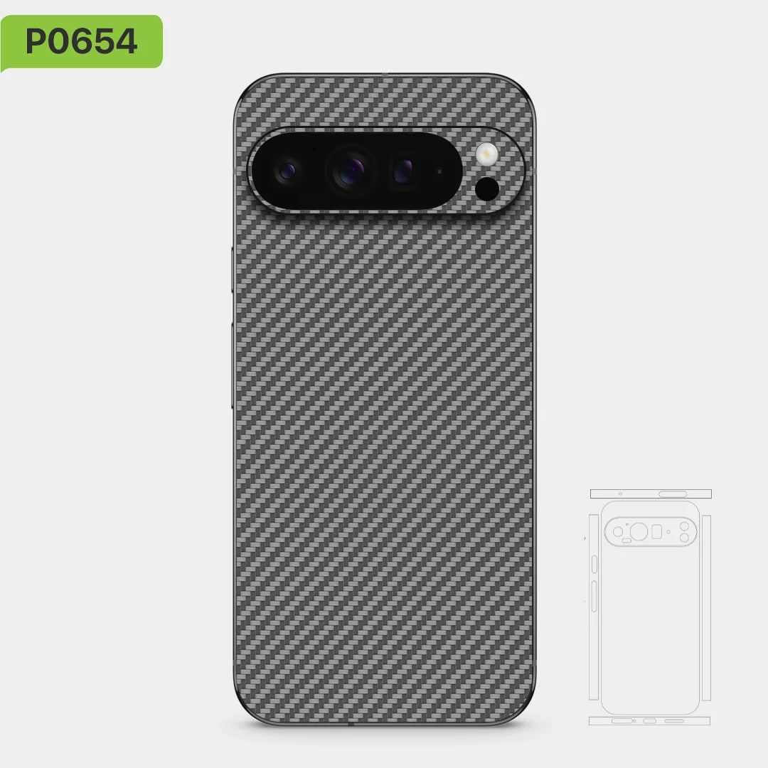 Colorful Decal Skin for Google Pixel 10 9 8 7 Pro 9A Back Screen Protector Film Cover Case Macaroon Wrap Matte Sticker